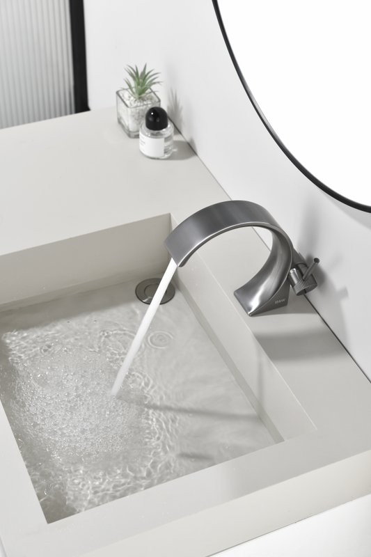 Смеситель для раковины Black&White Gravity 7106GM gun metal