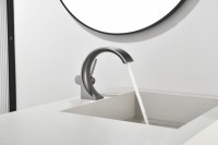 Смеситель для раковины Black&White Gravity 7106GM gun metal