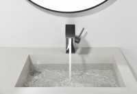 Смеситель для раковины Black&White Gravity 7106GM gun metal