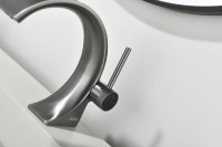 Смеситель для раковины Black&White Gravity 7106GM gun metal