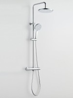 Душевая стойка BOND Circle B12-8200 с термостатом, хром