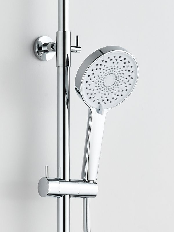 Душевая стойка BOND Circle B12-8200 с термостатом, хром