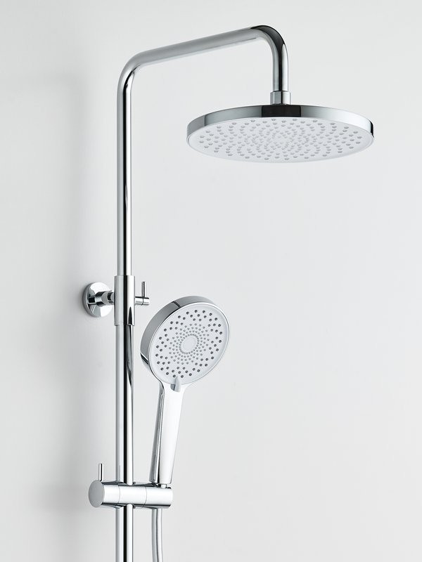 Душевая стойка BOND Circle B12-8200 с термостатом, хром