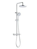 Душевая стойка BOND Circle B12-8200 с термостатом, хром