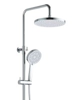 Душевая стойка BOND Circle B12-8200 с термостатом, хром