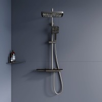 Душевая стойка RGW Shower Panels SP-34-Gr серая