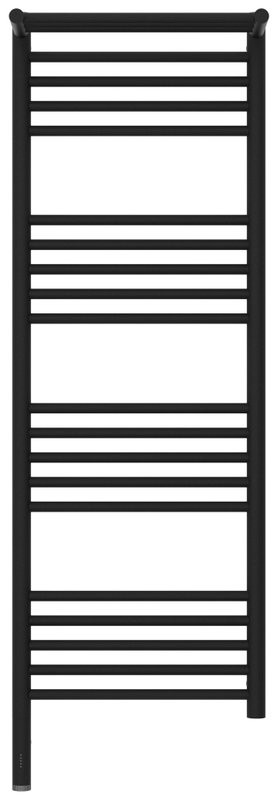 Полотенцесушитель электрический Сунержа Богема 3.1 15-6006-1240 130x45 см, подключение слева, темный титан муар, лесенка, с полкой