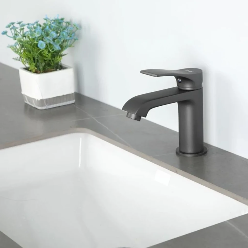 Смеситель для раковины Frap H75 F1075-9 графит