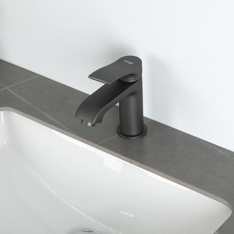 Смеситель для раковины Frap H75 F1075-9 графит