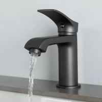 Смеситель для раковины Frap H75 F1075-9 графит Смеситель для раковины Frap H75 F1075-9 графит