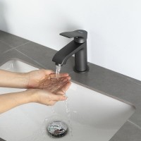 Смеситель для раковины Frap H75 F1075-9 графит Смеситель для раковины Frap H75 F1075-9 графит