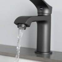 Смеситель для раковины Frap H75 F1075-9 графит Смеситель для раковины Frap H75 F1075-9 графит