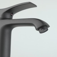 Смеситель для раковины Frap H75 F1075-9 графит Смеситель для раковины Frap H75 F1075-9 графит