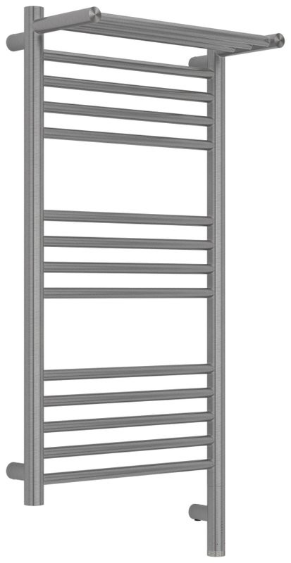 Полотенцесушитель электрический Сунержа Богема 3.1 071-6007-8040 90x45 см, подключение справа, сатин, лесенка, с полкой
