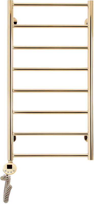 Полотенцесушитель электрический Domoterm Медея П8 40x80, золото, L