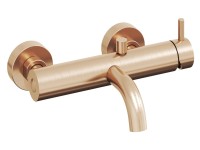 Смеситель для ванны с душем Ravak Espirit ES 022.60RGB брашированное розовое золото