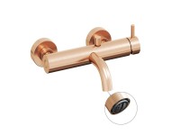 Смеситель для ванны с душем Ravak Espirit ES 022.60RGB брашированное розовое золото