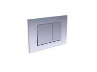 Кнопка смыва для унитаза AQUATEK Pneumo S PNS-0000003 АБС-пластик, цвет матовый хром