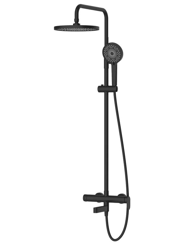 Душевая стойка Agger Sweet A2793344 черный матовый