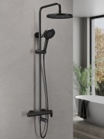 Душевая стойка Agger Sweet A2793344 черный матовый