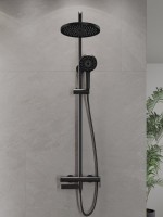 Душевая стойка Agger Sweet A2793344 черный матовый