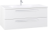 Тумба с раковиной Cezares Eco 120, bianco lucido, 2 ящика, ручки хром