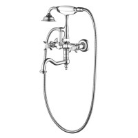 Смеситель для ванны с душем Caprigo Bristol 21-510-crm хром Смеситель для ванны с душем Caprigo Bristol 21-510-crm хром