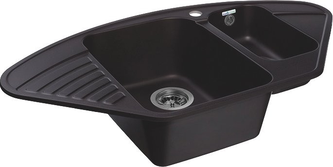 Мойка кухонная GranFest Quarz Z 14 черная