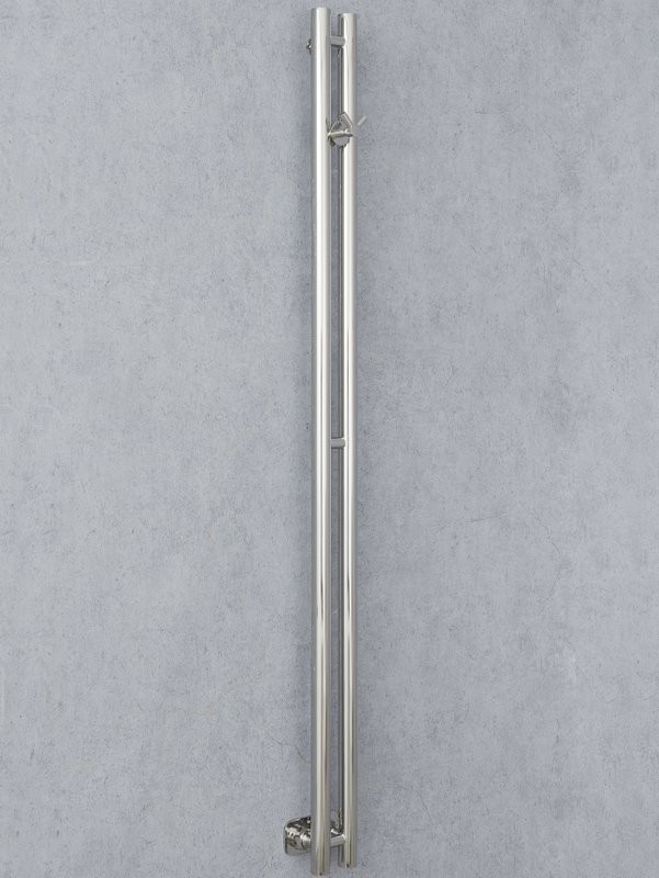 Полотенцесушитель водяной Сунержа Нюанс Pro 00-0412-1250 120x10 см, глянцевый хром, I-образный