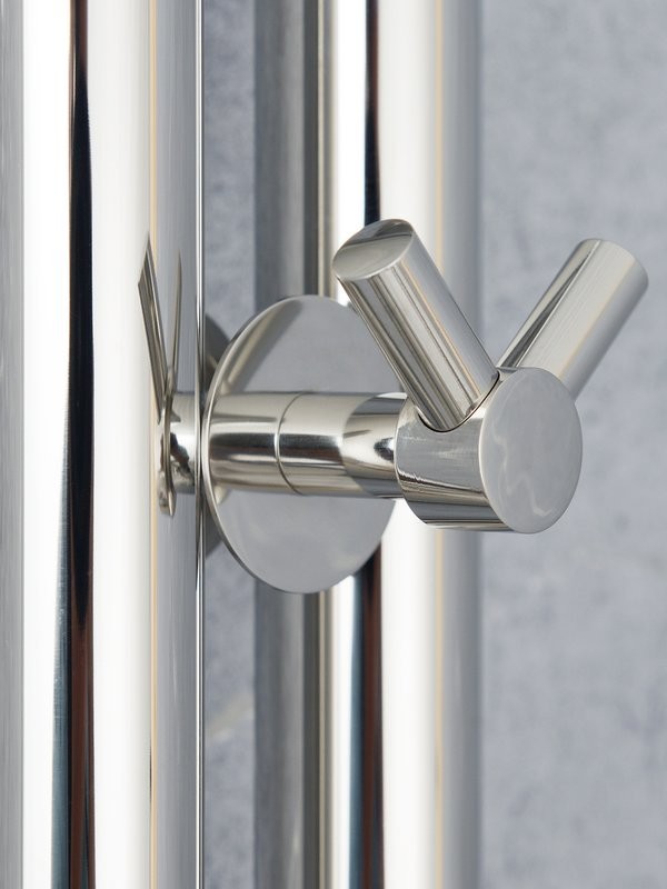 Полотенцесушитель водяной Сунержа Нюанс Pro 00-0412-1250 120x10 см, глянцевый хром, I-образный