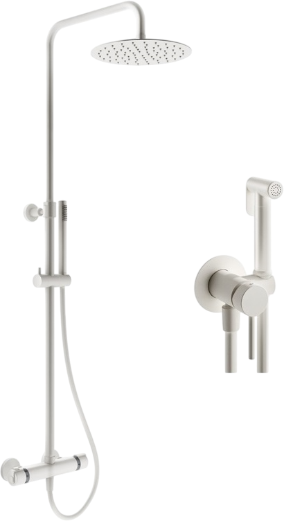 Комплект для ванной Plumberia Selection Ixo KITZXO6302BO белый матовый