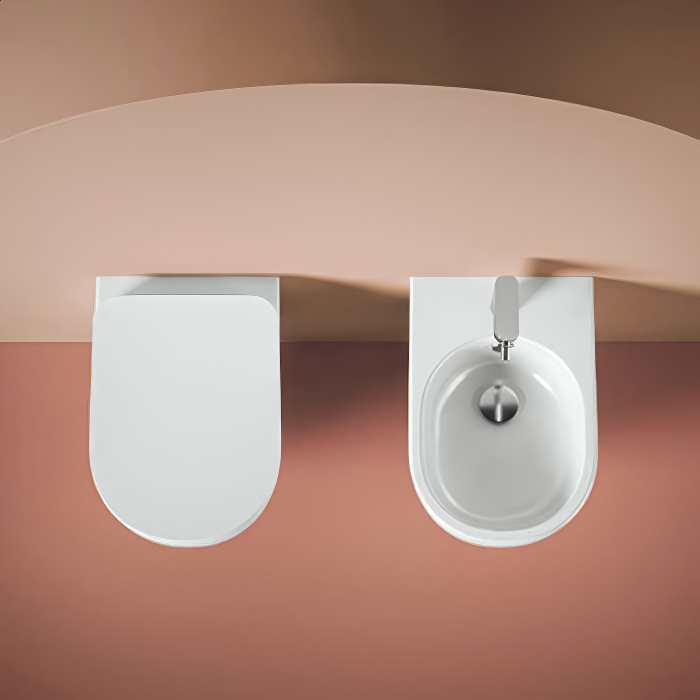 Унитаз подвесной ArtCeram File 2.0 Reel с микролифтом, глянцевый белый