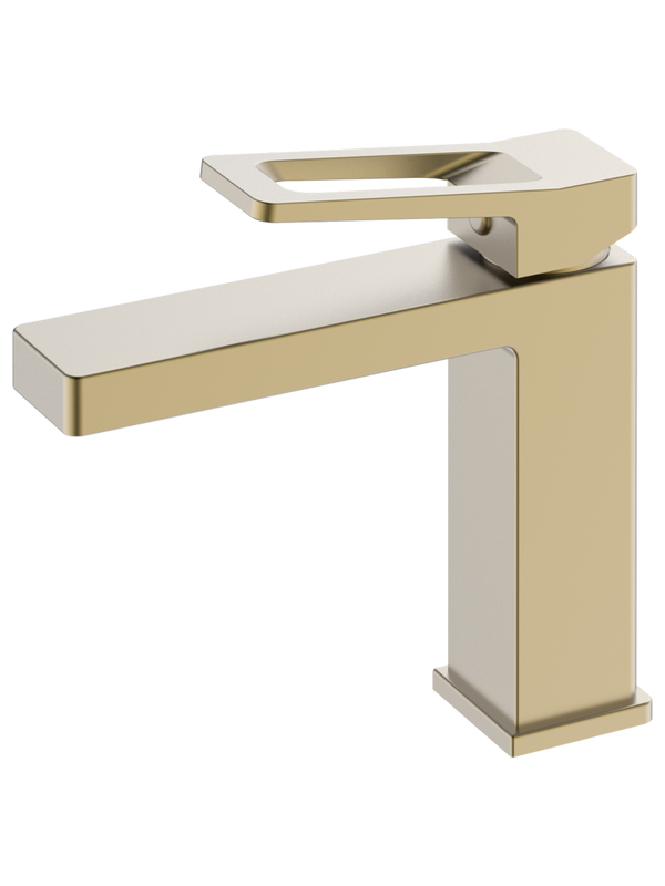 Смеситель для раковины Haiba HB10732-5 брашированное золото