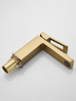 Смеситель для раковины Haiba HB10732-5 брашированное золото