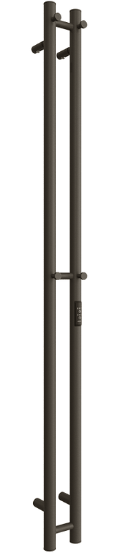 Полотенцесушитель электрический Двин X-2 neo 120х80, оружейная сталь
