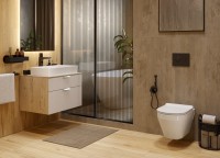 Унитаз подвесной Sanita luxe Novel WC.WH/ Novel /SlimDM.Rim/WHT.G/S1