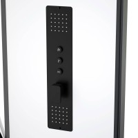 Душевая кабина Black&White Galaxy G8030 850х1600х2170, с низким поддоном
