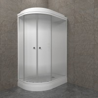 Душевая кабина Triton Коралл Лайт А правая 120х80 см, белая