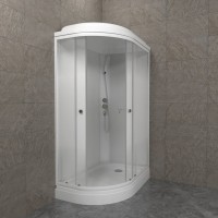Душевая кабина Triton Коралл Лайт А правая 120х80 см, белая