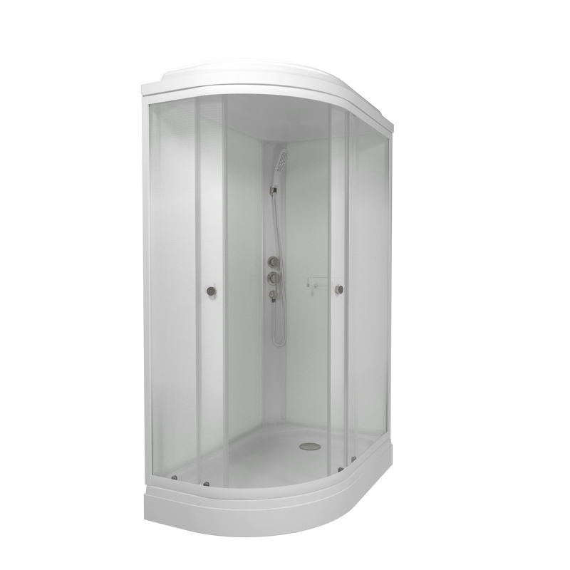 Душевая кабина Triton Коралл Лайт А правая 120х80 см, белая