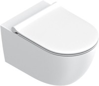 Унитаз подвесной Catalano Sfera 55х35, белый матовый, с микролифтом