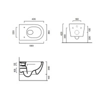 Унитаз подвесной Catalano Sfera 55х35, белый матовый, с микролифтом