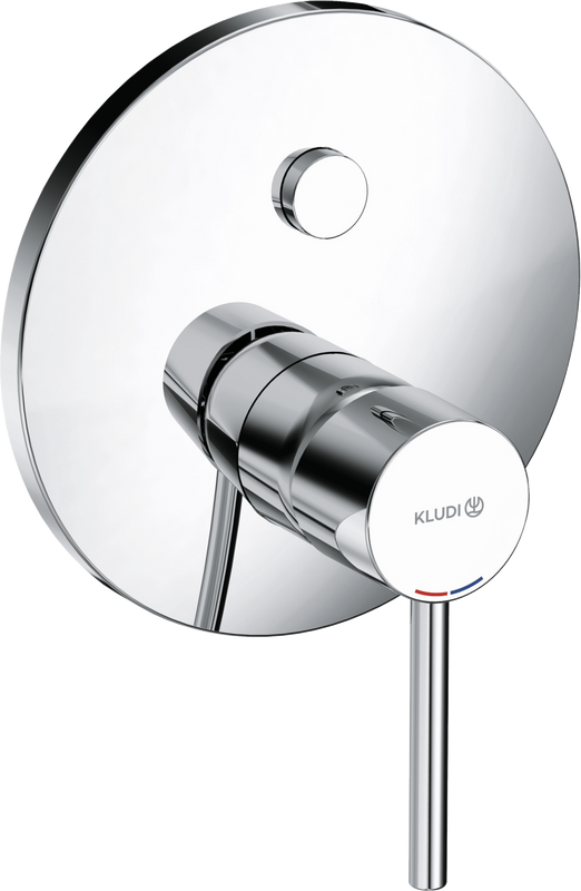 Встраиваемый смеситель для душа и ванны Kludi Bozz 386590576 хром