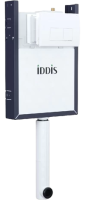 Смывной бачок скрытого монтажа IDDIS Optima Home OPH0W0Ci32K кнопка смыва матовая белая