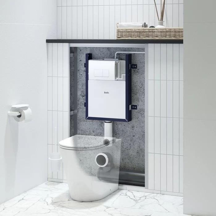 Смывной бачок скрытого монтажа IDDIS Optima Home OPH0W0Ci32K кнопка смыва матовая белая