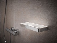 Полка Keuco Plan 14958 хром, белая