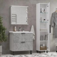 Шкаф-пенал для ванной Mixline Гранд 555359 Шкаф-пенал для ванной Mixline Гранд 555359