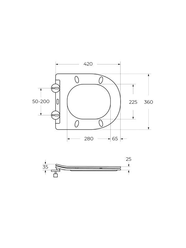 Унитаз-компакт напольный Cezares Liner Tor безободковый, с микролифтом