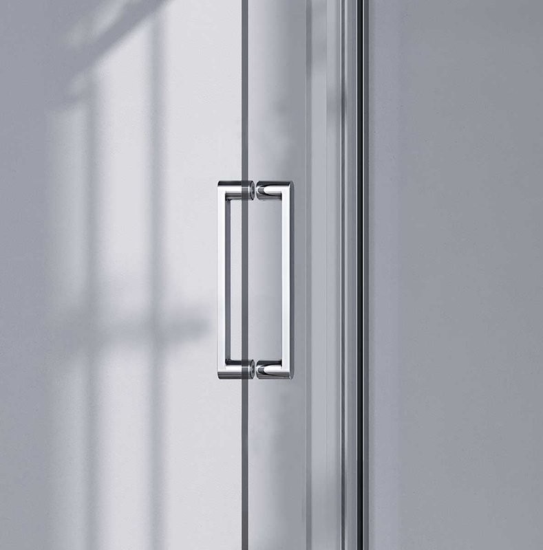 Душевой уголок Vincea Como-N VSR-4CN8016CL 160х80, профиль хром, стекло прозрачное