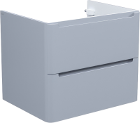 Тумба с раковиной IDDIS Edifice 60 подвесная, светло-серая